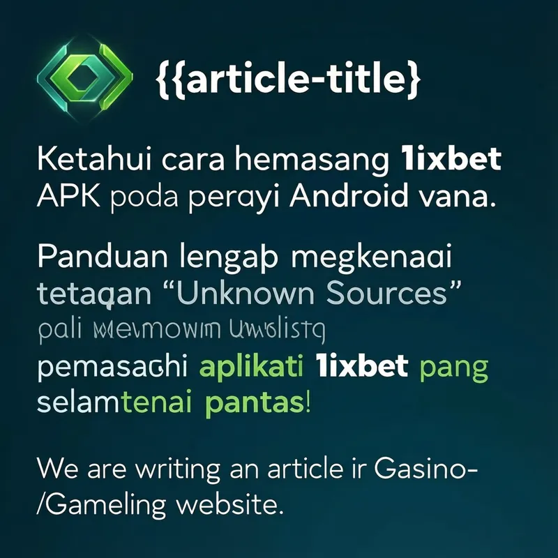 Install 1xbet APK